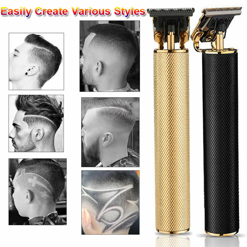 Pro Cordless Hair Trimmer Wireless Hair Clipper Male 