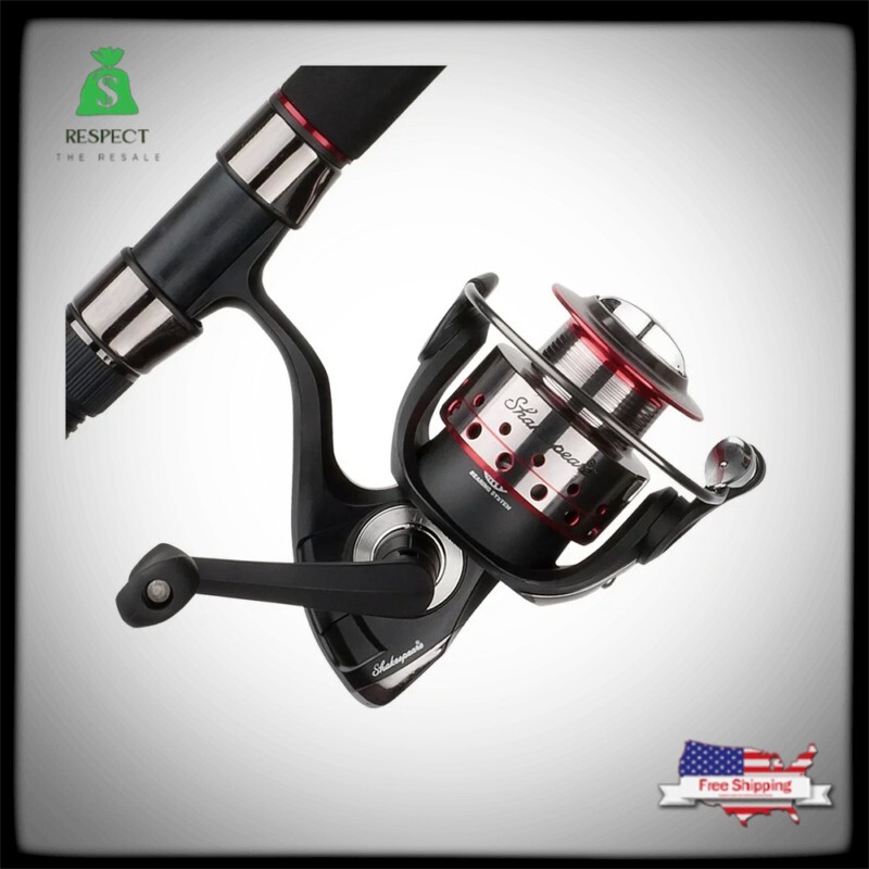 Ugly Stik GX2 Spinning Fishing Rod and Reel Spinning Combo Multiple Sizes