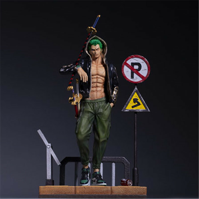One Piece Fashion Roronoa Zoro Statue GK Resin Figurine Mix Collections