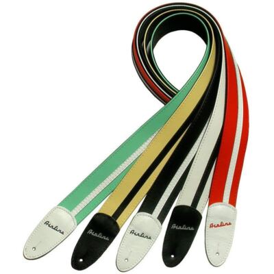 Airline Guitars Custom Leather Guitar Strap - Red - NEW!