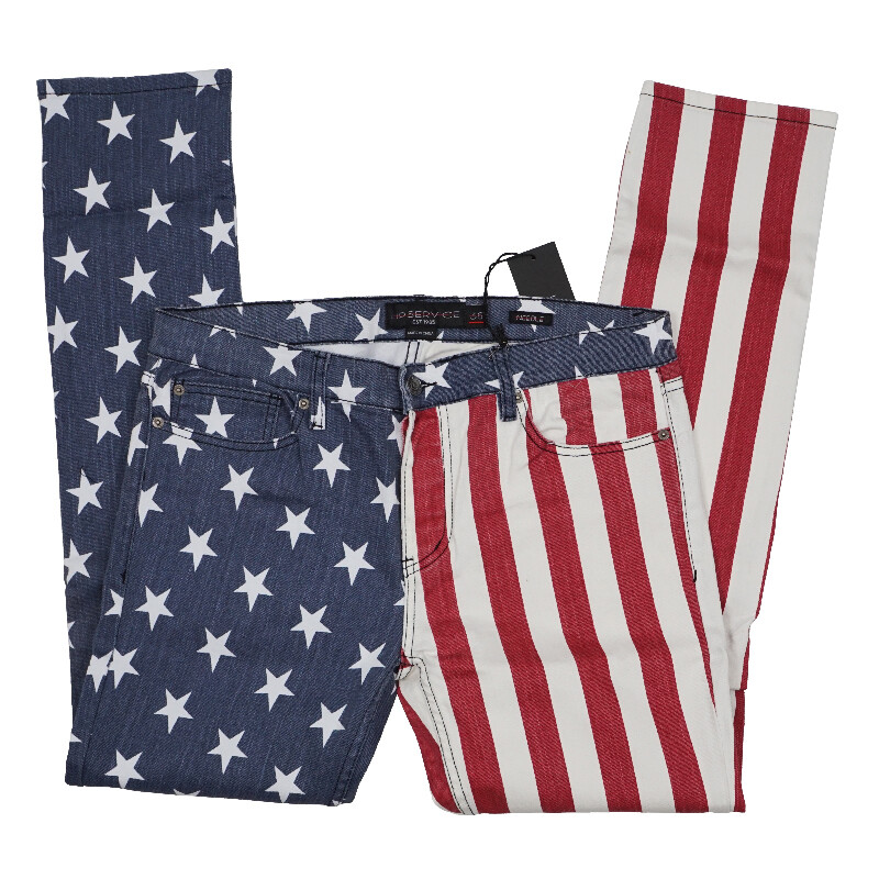 LIP SERVICE MENS FLAG JEANS NEEDLE FIT