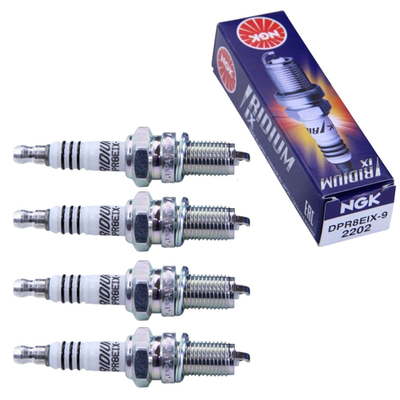 x4 Bougie Allumage NGK Iridium DPR8EIX-9 pour Cagiva Honda Triumph Yamaha