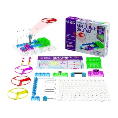 E-Blox Circuit Blox Fan Launch Challenge STEM Auth Building Bricks Set 0293 NEW