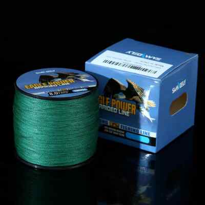 Eagle Power PE Braid Fishing Line 6-120 lbs Test ~ 8 Strands ~Abrasion Resistant