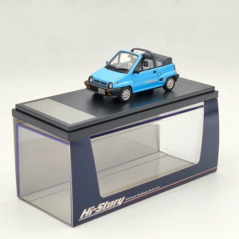 【ハイストーリー1/43】HONDA CITY CABRIOLET(1984) Hi Story 1/43 Honda CITY CABRIOLET (1984) Miami Blue | eBay