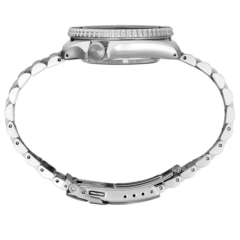 Pre-owned Seiko 5 Sports Skx 42.5 Mm Silver Dial Stainless Steel Men's Watch Ssk033