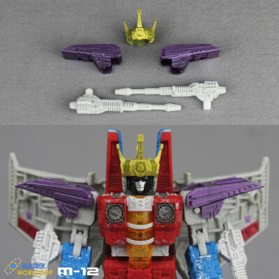 Matrix Workshop M-12 Upgrade Kit For Siege Starscream WFC Crown& Weapons Voyage