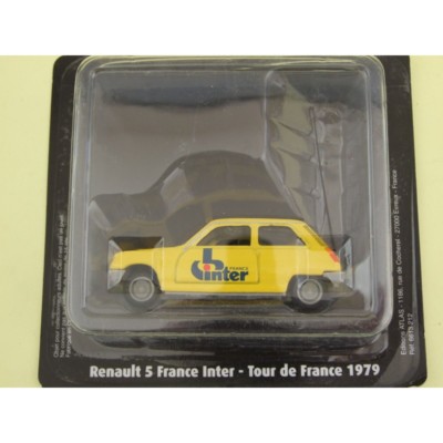 RENAULT 5 France Inter Tour De France 1979 NOREV pour ATLAS 1:43