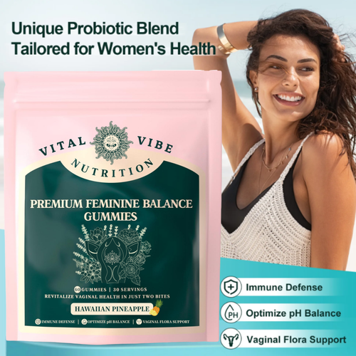 Premium Feminine Balance 60 Gummies Ph Maintain Vaginal Ph Balance Healthy 