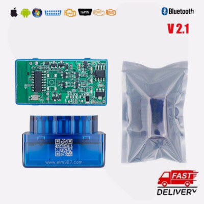 ELM327 Car Bluetooth OBD2 Scanner Code Reader Automotive Diagnostic Tool