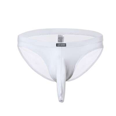 Men Ice Silk Underwear Elephant Nose Man Briefs Panties Sexy Men's Underpants.