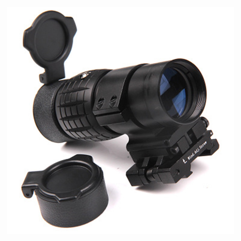 UPC 426378275077 - To Side 20mm Rail Mount Scopes 3x Magnifier Scope ...