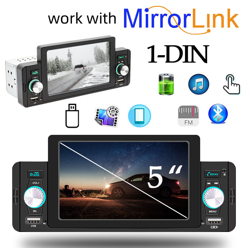 Built-in Carplay Android Auto Mp5 Player Mirror Link Radio