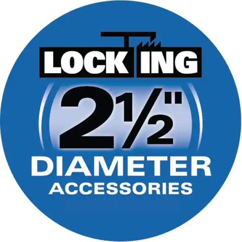 Locking Vacuum Hose for RIDGID Wet/Dry Shop Vac 2-1/2 inch x 7 ft. Replacement