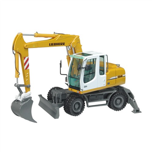 LIEBHERR ホイール式油圧ショベル A904(1/50)リープヘル NZG リープヘル ホイール式油圧ショベル A904(1/50) NZG - メルカリ