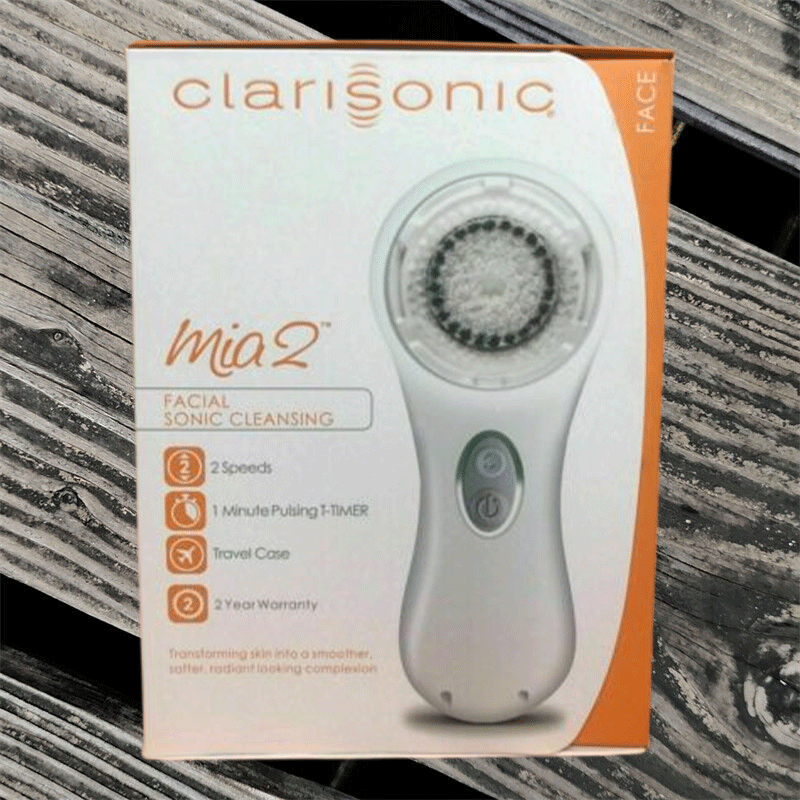 Clarisonic Mia 2 Sonic Skin Cleansing System - WHITE NEW Fast Free Shipping USA