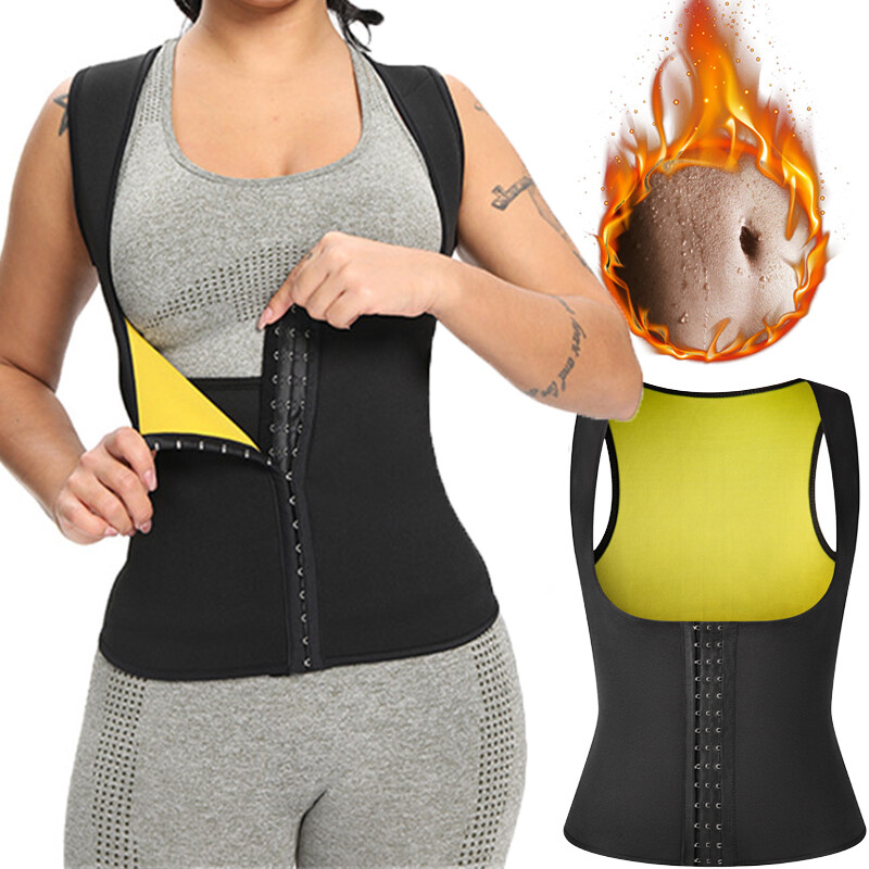 Mujeres Fajas  Reductoras Shaper Cami Gym Women Hot Body Sauna Sweat Thermo Vest