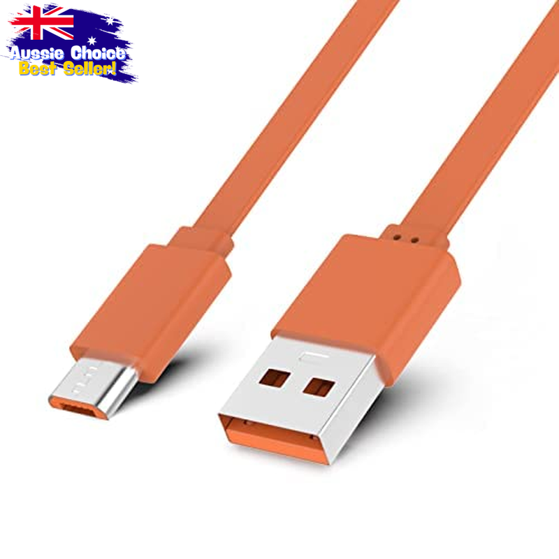 Ring Video Doorbell 2 Charging Cable 3.3ft Orange Compatible Pro Plus 3 4