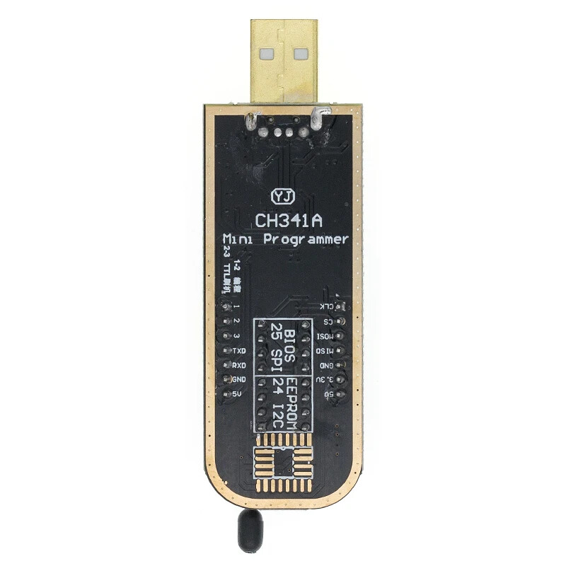 USB Programmer CH341A Series Burner Chip 24 EEPROM BIOS Writer 25SPI Flash SOIC8