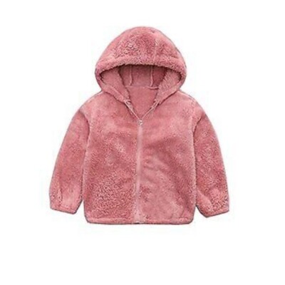 Winter Girls Jacket Keep Warm Hooded Windproof Outerwear Birthday Christmas Coat