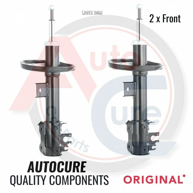 MAZDA 2 ( 1.25 & 1.4 ) 2003-2007 2x FRONT SHOCK ABSORBERS SHOCKERS 1 PAIR NEW