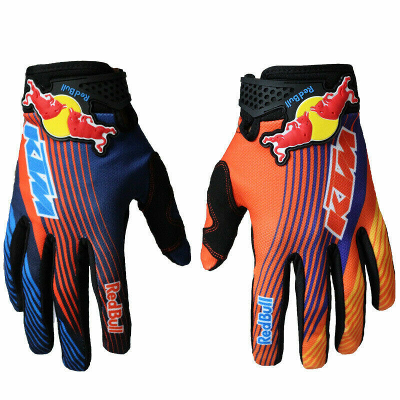 Guanti Redbull Red Bull Corse Ciclismo Motocross Bicicletta Bici Moto