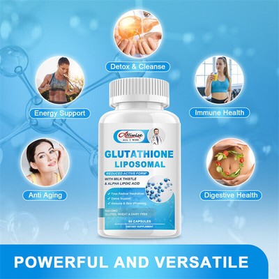 Natural Rejuvenate Your Skin: Liposomal Glutathione Anti-Aging Serum!    