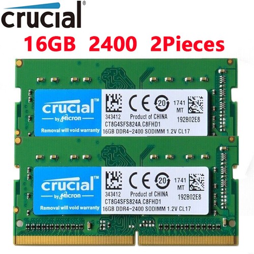 Crucial 32GB DDR4 2400MHz キット Crucial 32GB Kit (8GBx4) DDR4 2400 MT/s (PC4-19200) SR x8