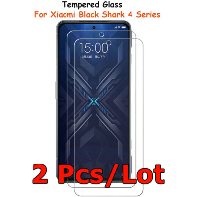 2PCS Xiaomi Black Shark 4 4S Pro BlackShark 4 Tempered Glass Screen Protector