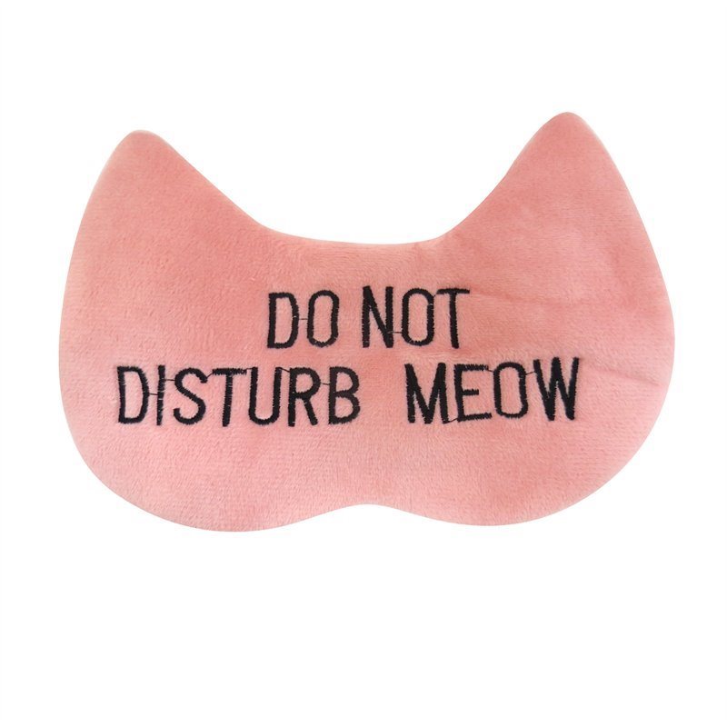 On-the-go Kitty Travel Pillow Set - Pillow and Eye Mask