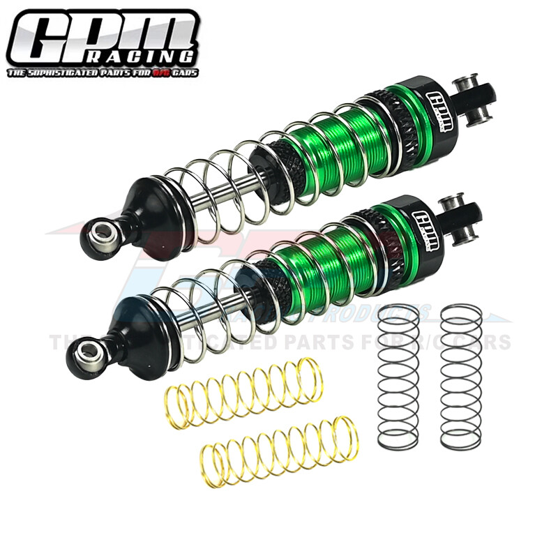 For LOSI 1/18 Mini LMT 4X4 RC Aluminum Front Rear Universal Shocks Upgrade Parts