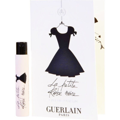 LE PETITE ROBE NOIR BY GUERLAIN 1 ML EDP SPRAY 36 UNITS + POUCH