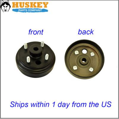 Rear Wheel Brake Drum Rear Hub EZGO TXT Golf Cart W/ Small Spline 19186-G1P 