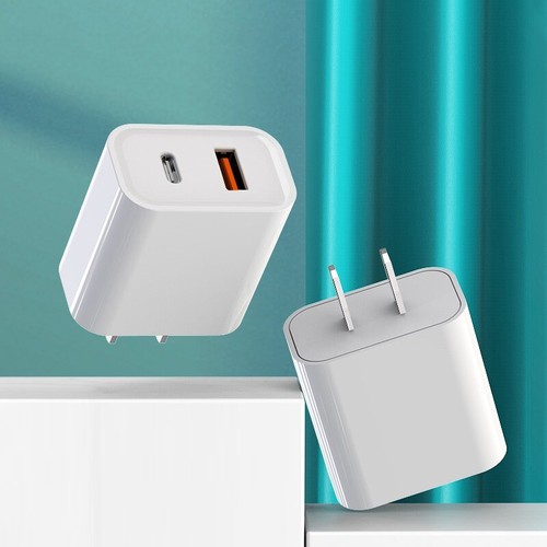 For iPhone 14 13 12 11  20W Fast Charger Block USB Type C Wall Power Adapter Lot