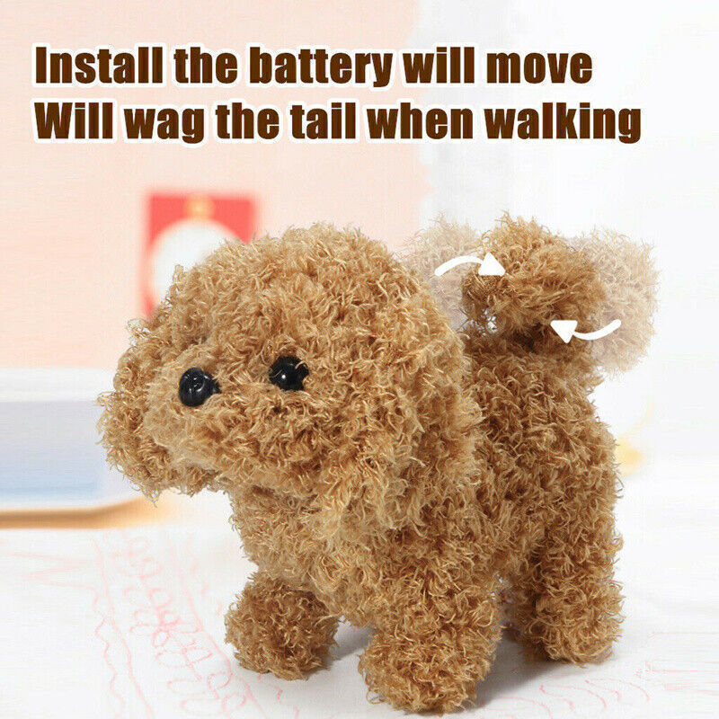 Electronic Pet Dog Plush Fuzzy Puppy - Electric Walking