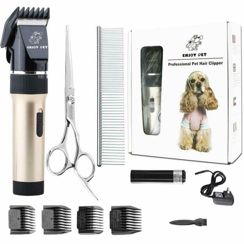 Enjoy Pet Dog Clippers Cat Shaver, Professional Hair Grooming Clippers Detachabl