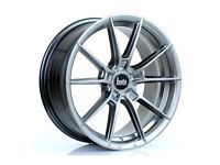 18" Bola B19 Hyper Black Alloy wheels Vw, Ford, Bmw, Audi, Lexus, Suitable in most 5 stud fitments