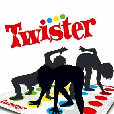 Twister Party Kinder Spiele Kinderspiel Spielzeug Freunde Skill Motorik Hasbro