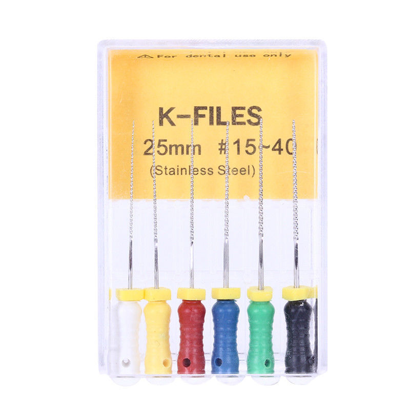 ️ Dental Endo Niti/Stainess Steel REAMERS KFiles/HFiles 1540 Hand Use 🔥 купить