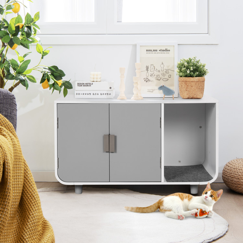 Enclosure Furniture With Removable Mat