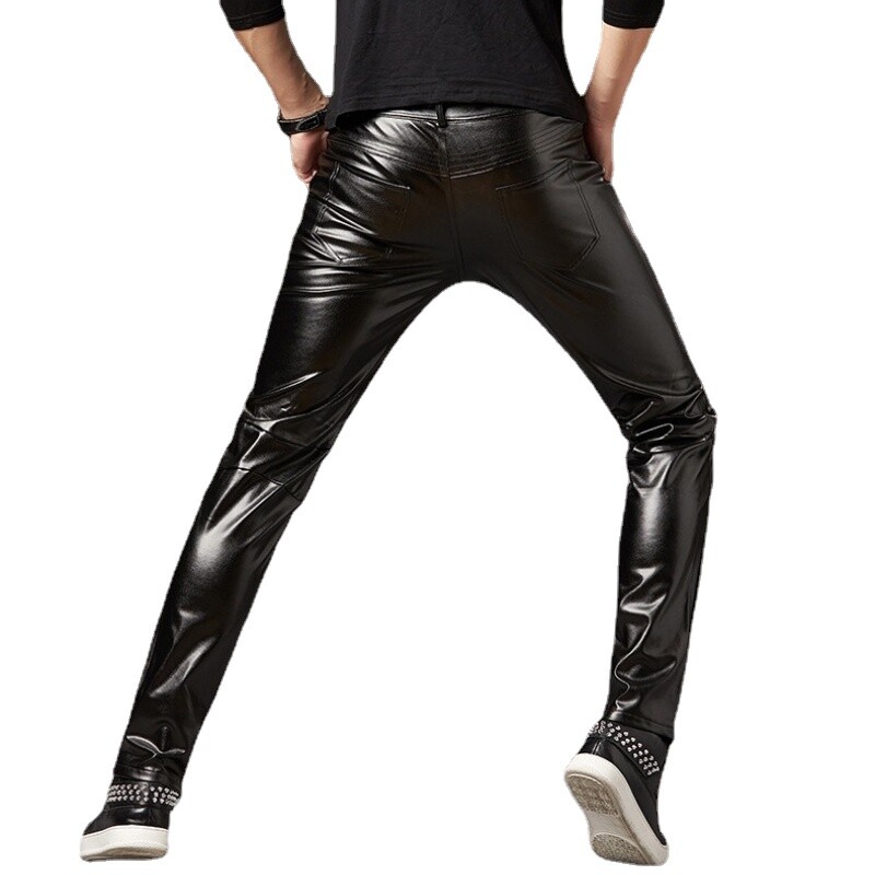men-faux-leather-pants-stretch-shiny-wet-look-leggings-skinny-trousers-slim