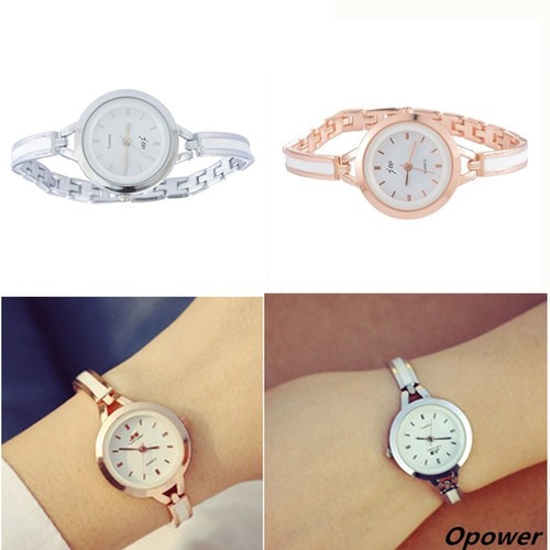 Mode Damen Armbanduhr Uhren Keramik Engel Quarzuhr Armband Edelstahl Elehant
