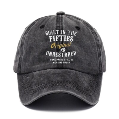 BUILT IN THE FIFTIES ORIGINAL UNRESTORED SOME PARTS STILL IN WORKING Men Sun Hat
