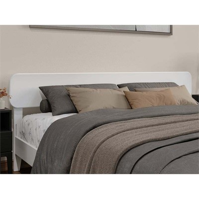 Florence King Solid Wood Headboard in White