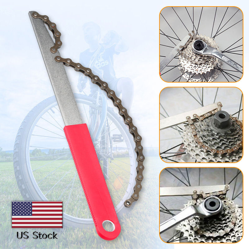 Bike Remover Repair Tool Cassette Freewheel Chain Whip Sproc