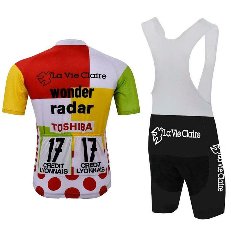 Wonder Radar La Vie Claire Cycling Jersey And Bib Shorts Sets Ebay