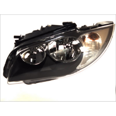 H7 Scheinwerfer schwarz rechts TYC für BMW 1ER E82 E88 07-09 H7