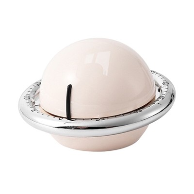 Timer for Students Gamers Planet Shape Portable Mechanical Timer Kitchen