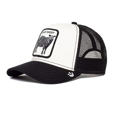 

Hat Sheep GOORIN BROS Animal Farm Trucker Hats Animals Black Sheep White, Multicolor