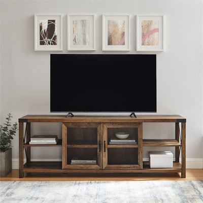 For Tvs Up To 85" In Rustic Oak